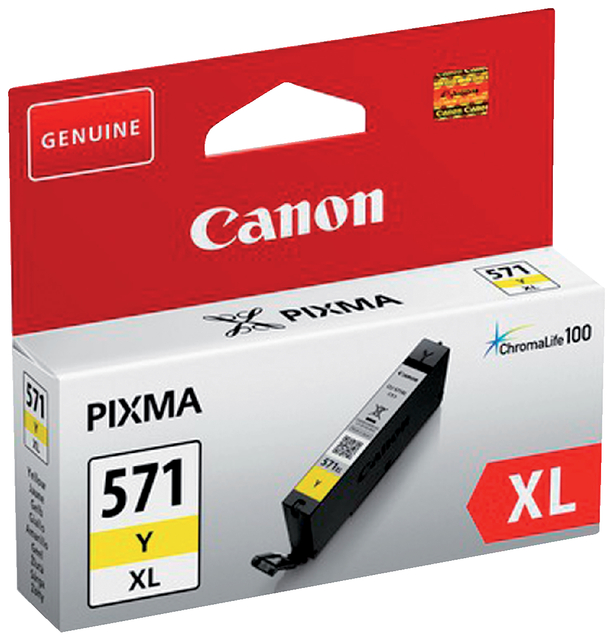 Cartouche d’encre Canon CLI-571XL HC jaune