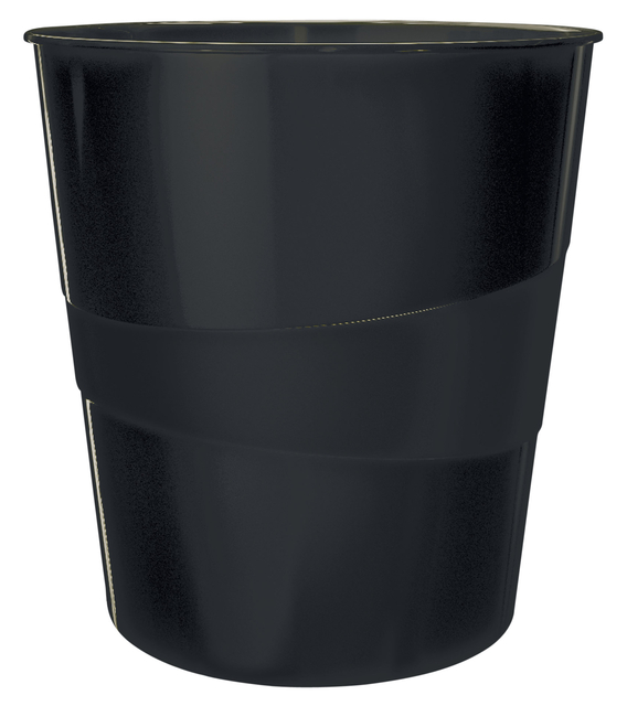 Corbeille à papier Leitz Recycle Range 15 litres noir