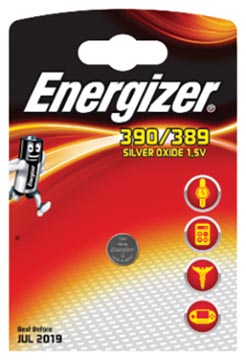 Energizer knoopcel 390/389, op blister