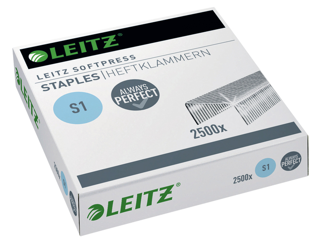 Agrafe Leitz S1 Softpress galvanisé 2.500 agrafes