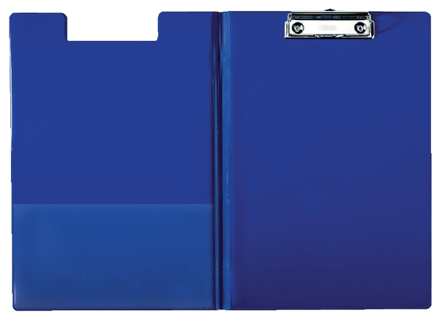 Porte-bloc à pince avec rabat Esselte 56045 + pochette bleu