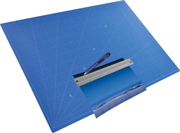 Desq Professionele snijmat, 5-laags, blauw, ft 60 x 90 cm