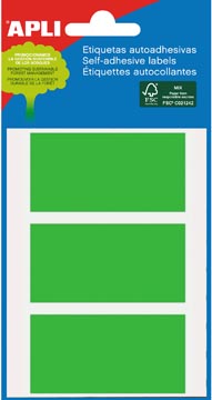 Apli gekleurde etiketten in etui groen (2074)