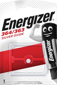 Energizer knoopcel 364/363, op blister