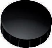 Maul aimant Solid, diamètre 24 mm x 8 mm, noir, boîte de 10 pièces