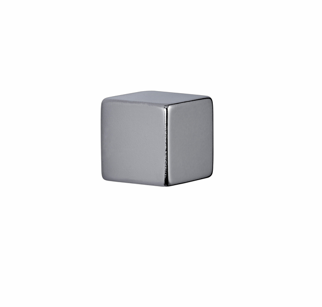 Aimant néodyme MAUL cube 15x15x15mm 15kg nickelé