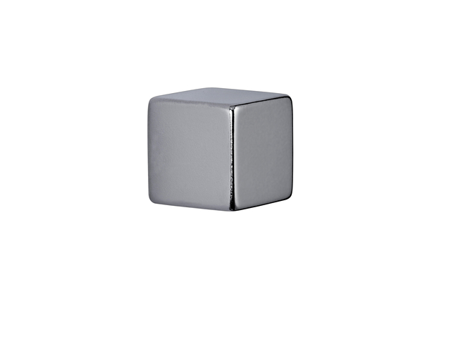 Aimant néodyme MAUL cube 20x20x20mm 20kg nickelé