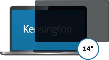 Kensington privacy carbon 4th Gen schermfilter voor Lenovo Thinkpad X1, 2 weg, zelfklevend