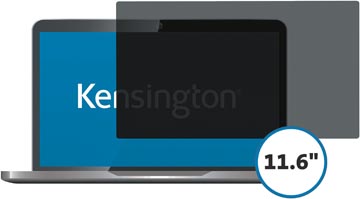 Kensington filtre écran de confidentialité pour 11.6 inch laptop 16:9, 2 voies, amovible