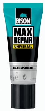 Bison lijm Max Repair Universal, blister met tube van 45 g