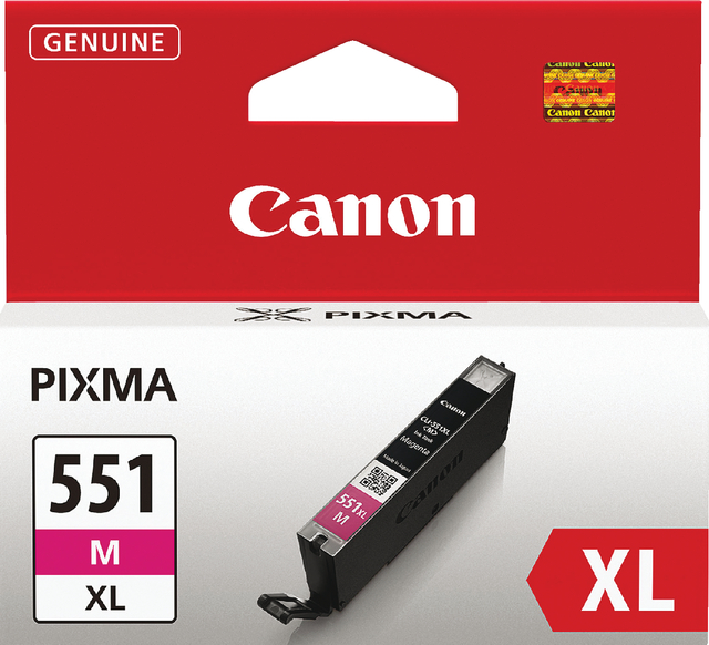 Inktcartridge Canon CLI-551XL rood HC