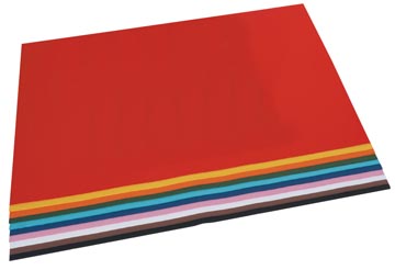 Folia papier à dessin coloré couleurs assorties