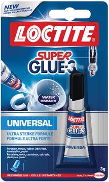Loctite secondelijm Super Glue Universal, op blister