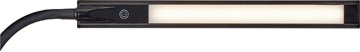 Maul bureaulamp MAULpirro, LED-lamp, dimbaar, met tafelklem, zwart