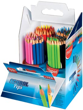 Maped kleurpotlood Color'Peps, 144 potloden (classpack)