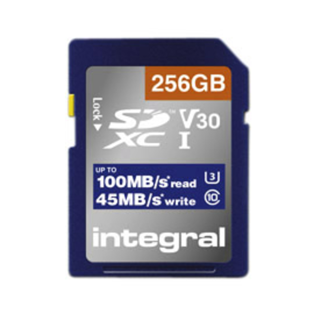 Carte mémoire Integral SDHC-XC 128Go