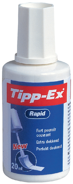 Correcteur Liquide Tipp-Ex Rapid Mousse 20ml blister 2+1 gratuit