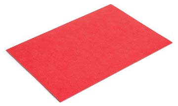 Pergamy omslagen lederlook ft A4, 250 micron, pak van 100 stuks, rood