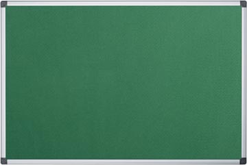 Pergamy textielbord met aluminium frame ft 60 x 90 cm, groen