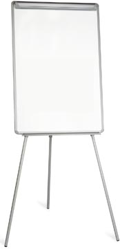 Pergamy tableau de conférence Essential, non-magnétique, avec pince de fixation, ft 107 x75 cm