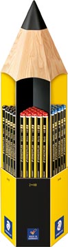 Staedtler Noris 12 crayons haute qualité, display avec 90 crayons graphite