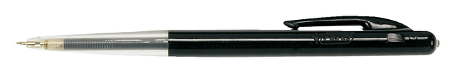 Balpen Bic M10 zwart medium blister à 2st