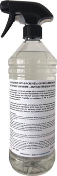 Nettoyant universel antibactérien de surface, avec tête de pulvérisation, bouteille de 1 litre