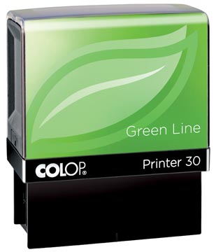 Colop cachet Green Line Printer Printer 30, 5 lignes max., pour les Pays-Bas, ft 18 x 47 mm