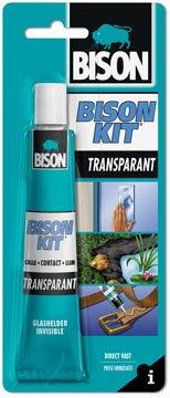 Bison kit colle de contact Transparente