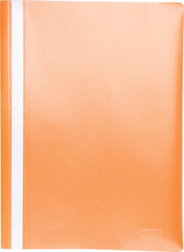 Pergamy snelhechtmap, ft A4, PP, pak van 25 stuks, oranje