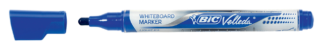 Viltstift Bic Liquid whiteboard rond blauw medium