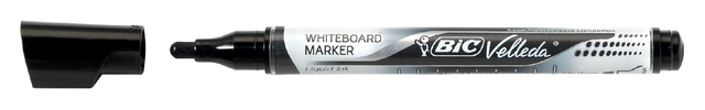 Viltstift Bic Liquid whiteboard rond zwart medium