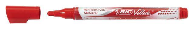Viltstift Bic Liquid whiteboard rond rood medium