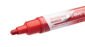 Bic Whiteboardmarker Liquid Ink Tank rood