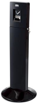 Rubbermaid peukenzuil Metropolitan, ft 43 x 109 cm, zwart