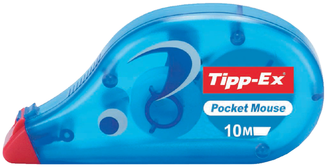 Roller correcteur Tipp-ex 4,2mmx10m Pocket Mouse 15+ 5 gratuits