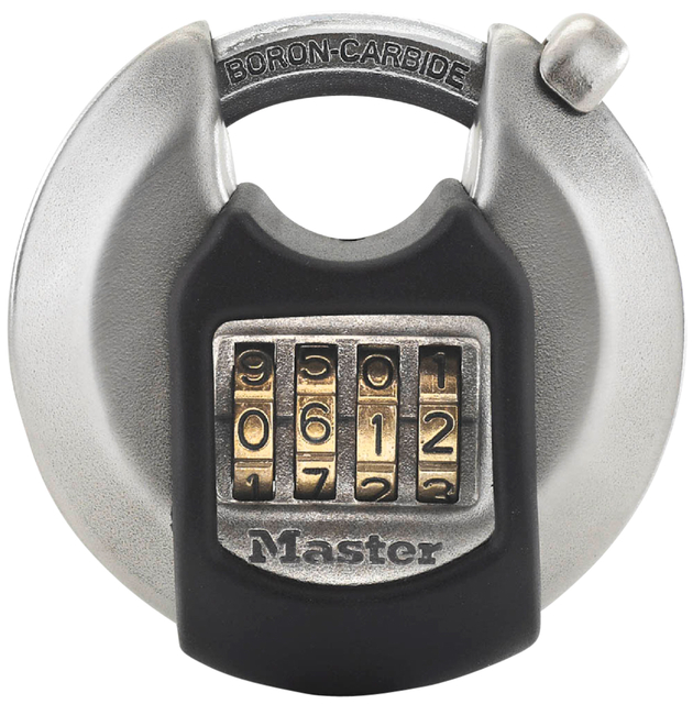 Hangslot Master Lock Excell combinatieslot staal 70mm