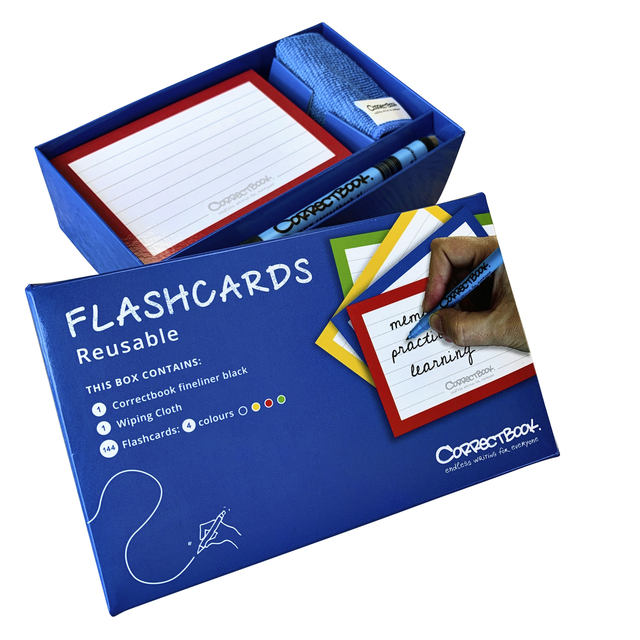 Flashcards Correctbook boîte 144 pièces