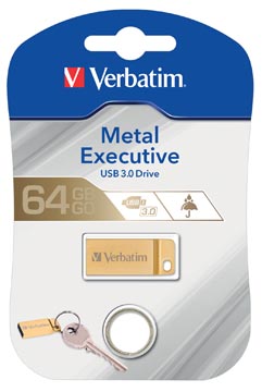 Verbatim Metal Executive USB 3.0 stick, 64 GB