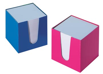 Cube-mémo feuillets blancs