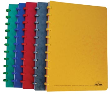 Atoma Classic schrift, ft A5, 144 bladzijden, commercieel geruit, geassorteerde kleuren