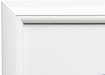 Hampton cadre de photo, profilé en PVC 1.4 cm, blanc, A3