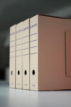 Class'ex archiefdoos,voor ft A4, binnenft: 34,5 x 25,1 cm