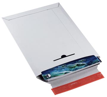 Colompac enveloppe d'expédition CP012, ft 24,5 x 34,5 x 3 cm, blanc