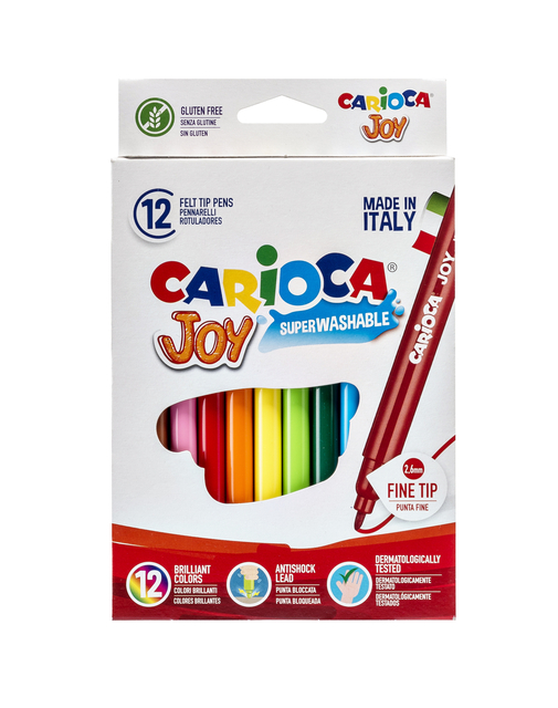 Feutre Carioca Joy set 12 couleurs