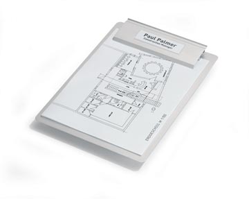 Durable Pocketfix binnenafmetingen 100 x 28 mm, buitenafmetingen 104 x 32 mm