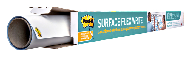 Film tableau blanc 3M Post-it Flex Write Surface 121,9x182,9cm blanc