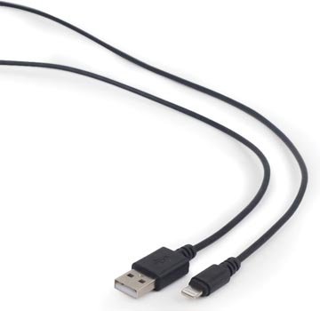 Cablexpert oplaad- en gegevenskabel, USB 2.0-stekker naar 8-pin stekker, 3 m