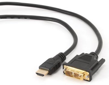 Gembird Cablexpert câble adaptateur HDMI pour DVI, 1,8 m