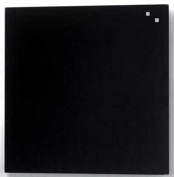 Naga tableau en verre magnétique noir